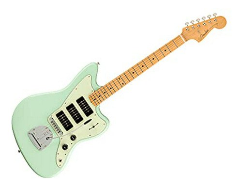 Fender Noventa Jazzmaster, Maple Fingerbaord, Surf Green