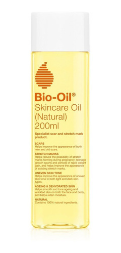 Bio Oil Aceite Natural Cuidado Piel Cicatrices Estrías 200ml