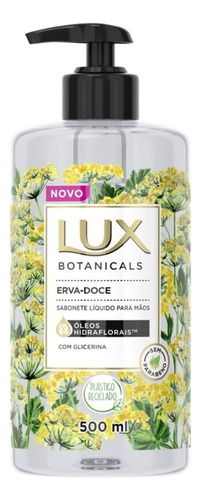 Sabonete Líquido Para Mãos Erva Doce 500ml Lux