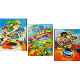 Hot Wheels Cuadros Retablos Decorativos Set X3 Unidades