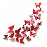 Jyphm 24pcs Butterfly Wall Decal Imanes De Nevera Extra