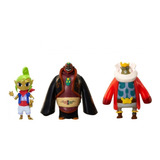 Microworld Zelda Tetra,rey Hirule Y Ganondorf