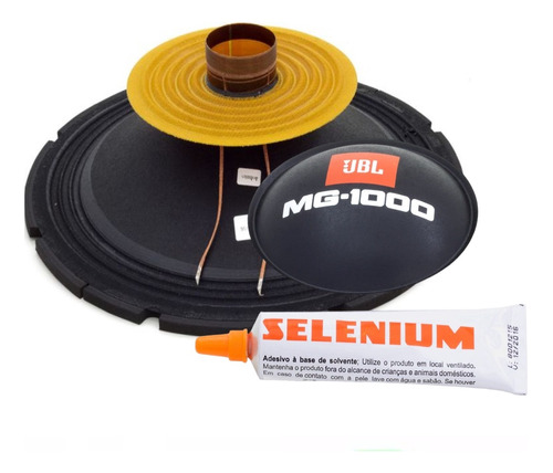 Kit Reparo Jbl 12mg1000 Selenium  500wrms 4 Ohms Original 