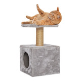 Rascadero Para Gato Estilo Árbol O Torre Con Cubo Descanso