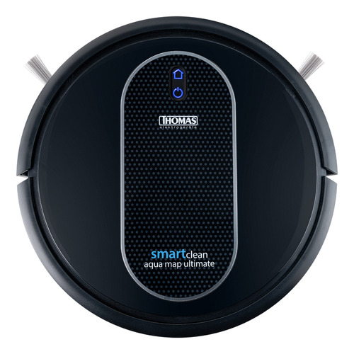 Aspiradora Robot Wifi Y Mopa Smart Clean Th-1120sc Color Negro