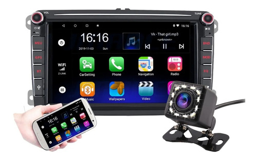 Android Stereo Gps Amarok Tiguan Golf Jetta Mk6 Vw + Camara