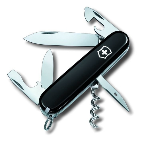 Corta Pluma Victorinox Spartan Negra 12 Usos 23083