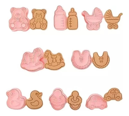 Molde Para Galletas Baby Shower - Bebe 