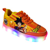 Tenis Personalizados Goku Luces Leds Multi Color