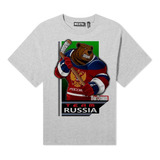Remera Seleccion Rusa Hockey Sobre Hielo Equipo Rusia