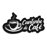 Placa Decorativo Cantinho Do Café Decoração Em Mdf 3mm