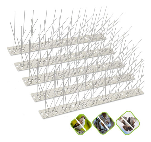 Valibe Bird Spikes - Dispositivos De Disuasion De Aves De Ac