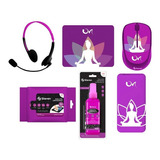 Steren Mouse Y Accesorios Para Computo Epack-bts02 Morado Color Violeta