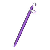 Funda De Silicona Morado Para Apple Pencil