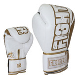 Guantes De Box Voit Fighter Blanco Adulto Entrenamiento