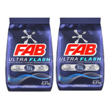 Detergente Fab Ultra Flash 9k - Kg a $11889