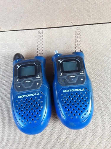 Par De Rádio Comunicador Motorola Mc220br P/ Conserto/peças 