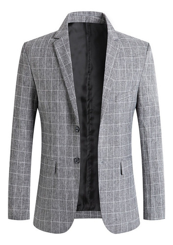 Caballeros Blazer Traje Saco Casual Estilo Coreana