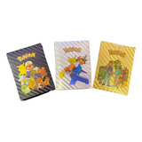 Cartas Pokémon Metalizadas Coleccionables X 25