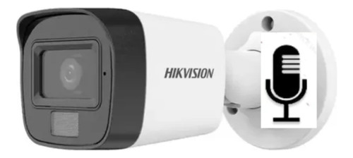 Camera Hikvision Com Microfone (áudio) 2megas/1080p + Brinde