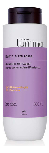 Shampoo Lumina Matizador Natura Pack X3