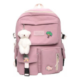 Mochila Kawaii Estilo Coreano Juvenil Moda Para Mujer A