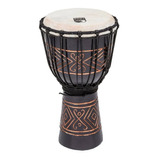 Djembe Toca Madera Street Black Onyx Medium Tssdj-mbo