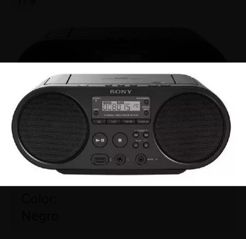 Radio Grabadora Sony Zs-ps50 Cd, Mp3, Radio, Usb. Usada