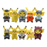 $ Figura Pokemon Pikachu Miniaturas Modelo Juguete 10pieces