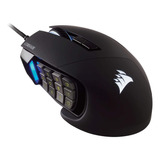 Mouse Corsair Scimitar Pro Rgb - Mmo Gaming Negro