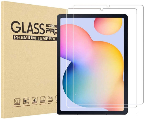 2 Micas Premium Cristal Para Samsung Galaxy Tab S6 Lite P610