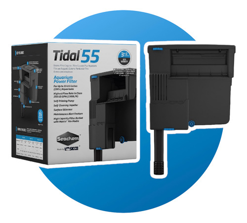 Filtro Externo Seachem Tidal 55 Para Acuarios De Hasta 200 L 110 V