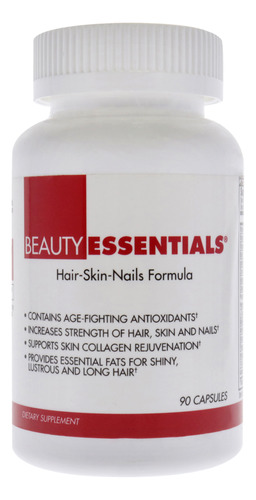 Suplemento Beautyessentials Hair-skin-nails Formula 90 Table