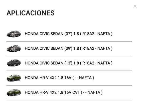 Filtro Aire Honda Hrv 1.8 Lx Ex Exl Mahle Foto 2