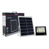 Refletor Led Solar Avant 100w Preto 6500k Luz Branca