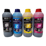 Kit Tinta Corante Para Epson Linha Wf Kit 4 Cores - Cmyk