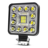 X2 Foco Neblinero Luz Led 84w 4x4 Auto Moto Camion Cuadrado