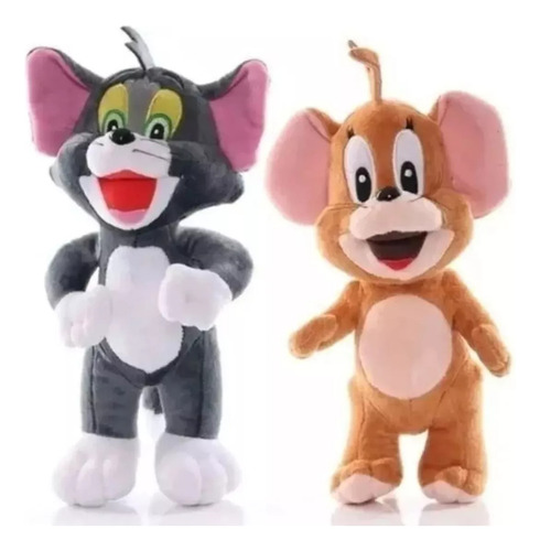 Peluche Tom & Jerry Gato Tom Ratón Jerry X 2 - Martínez -