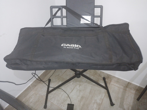 Kit Teclado Casio Ct-x5000 + Suporte + Pedal Susten + Bag