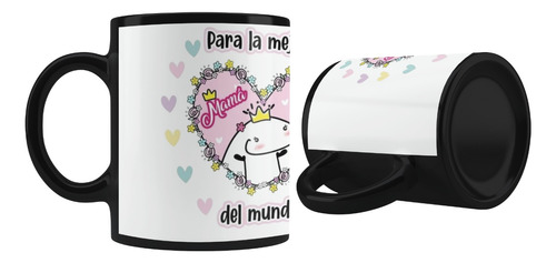 Tazón Taza Magica Personalizada Flork Dia De La Mamá  Tipo1