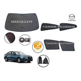 Parasol Cortinas Mazda 3 Sedan Modelo 2014-2018 Kit 3 (uu10)