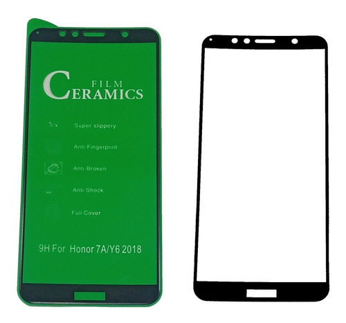 Vidrio Cerámico  Para El Huawei Y6 2018/ Honor 7a 