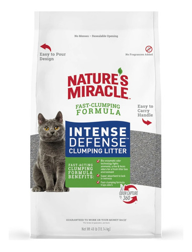 Piedras Sanitarias Natures Miracle 18kg - Higiene Felina
