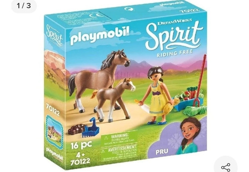 Playmobil 70122 Pru Con Caballo  Y Potro Spirit 