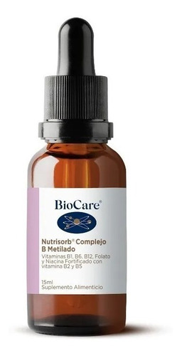 Biocare - Complejo B Metilado (piel Cabello Energia) 15 Ml