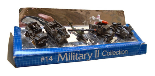 Micro Machines Set Military 2 Collection Galoob 80's Antiguo