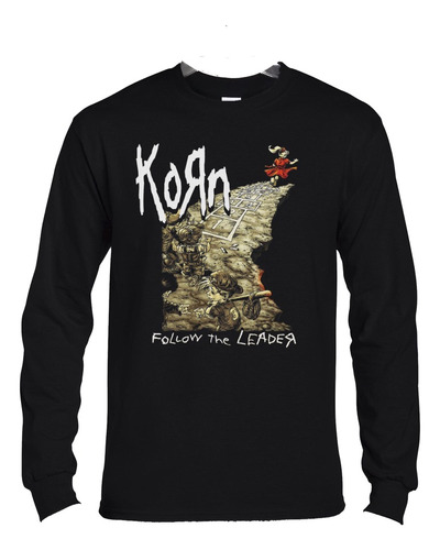 Polera Ml Korn Follow The Leader Rock Abominatron