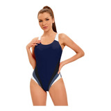 Traje De Baño Enterizo Deportivo Coolfunny Para Mujer