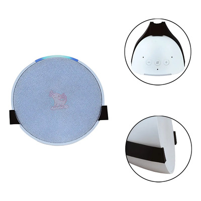 Soporte Pared Bocina Alexa Echo Pop - Base Asistente Virtual Color Negro | MercadoLibre
