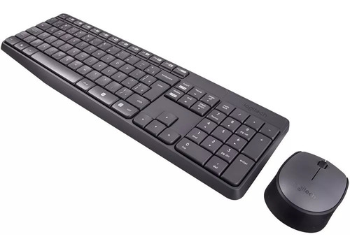 Teclado E Mouse Logitech Mk235 Sem Fio 920-007903